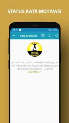 Kata Kata Motivasi Kehidupan android App screenshot 1